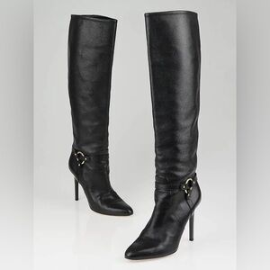 Jimmy Choo Leather Knee High Boots
